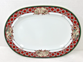 Noritake Royal Hunt 14 Inch Platter Plaid Excellent Condition - $68.81