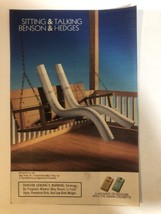 1997 Benson And Hedges Cigarettes Vintage Print Ad Advertisement pa21 - £4.64 GBP
