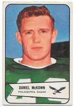 Daniel McKown Philadelphia Eagles NFL Trading Card #93 Bowman 1954 VERY NICE EX - £11.44 GBP