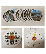 Vintage 1970s Round Playing Cards San Francisco Souvenir Deck Made in Ho... - $466.61 MXN