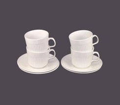 Four Johnson Brothers Athena cup and saucer sets made in England. - £78.79 GBP
