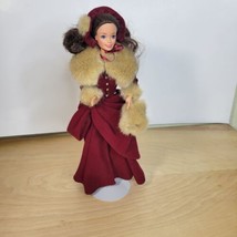 Hallmark Victorian Elegance 1994 Barbie Doll Brunette Mattel #12579 no stand - £12.21 GBP