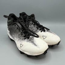 Under Armour #3025088-001 Lock Down Football Cleats Size 6Y White Black - £20.93 GBP