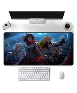 Anime Girl Extra Large Black Gaming Mouse Pad Non-Slip Rubber Base Giant... - $33.84 CAD
