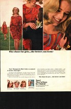 1967 Clairol Shampoo In Hair Color Vintage Print Ad New Nice n Easy Once a Month - £20.76 GBP