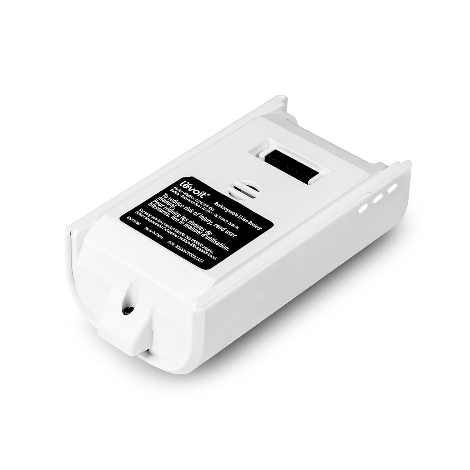 Lvac-200 Cordless Vacuum Cleaner Replacement Battery, 2200Mah, Up To 50 Minutes
