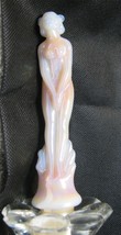 Fenton Iridescent Rosalene/Pink Opal September Morn Figurine - £55.62 GBP