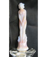 FENTON Iridescent Rosalene/Pink Opal SEPTEMBER MORN figurine - £53.80 GBP