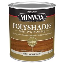 1 qt Minwax 61340 Antique Walnut PolyShades Wood Stain And Polyurethane,... - $34.63