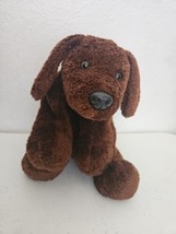 Mary Meyer Flip Flops Chocolate Lab Puppy Dog Plush Stuffed Animal Dark Brown - £22.16 GBP