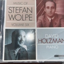 David Holzman - Music of Stefan Wolpe Vol 6 Piano CD - £9.43 GBP