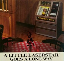 Rowe Ami Laserstar Jukebox Flyer CD-51 Original Phonograph Music Art Promo #3 - $21.60