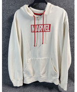 Marvel Hoodie Sweatshirt Mens XL White X-Men All Over Graphic Front Back... - £16.97 GBP