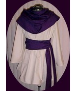 Renaissance Mens Tunic LARP SCA Costume White - $32.00