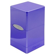 Ultra Pro Deck Box: Satin Tower: Hi-Gloss Amethyst - £17.26 GBP