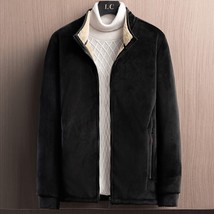 Anbican 2021 New Soft Velvet Men&#39;s Winter Warm Jacket 6XL 7XL 8XL Large Size Sta - £143.40 GBP