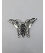 Beau Sterling Silver 925 Butterfly Brooch - $34.99