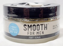 Smooth For Men PEPPERMINT Foot Scrub Simple Sugars Bare Feet Jar 8 oz/22... - $35.00