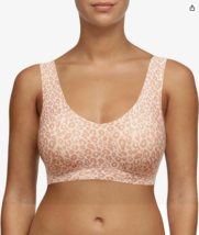 CHANTELLE Comfort Stretch Padded Bralette Natural Leopard Size XS-S $64 ... - £21.08 GBP