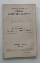 Tyding&#39;s Guide to Kodak Miniature Cameras Book by Kenneth Tydings - £10.06 GBP