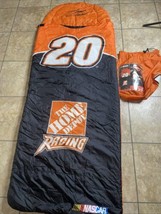 Tony Stewart adult sleeping bag Home Depot 84”x33” Racing NASCAR Camping... - £35.80 GBP