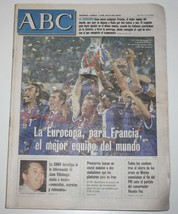 Abc 3 julio 2000 uefa euro 2000 france newspaper eurocopa football zidane diario - £6.85 GBP