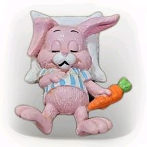 1979 W. BERRIE Easter Bunny Rabbit Easter Collectible PVC Figure Pillow ... - €6,83 EUR