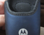 Vintage Motorola Navy Blue Flip Phone Clip Case Holder - $13.85