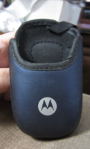 Vintage Motorola Navy Blue Flip Phone Clip Case Holder - £11.07 GBP