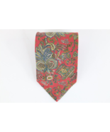 Vintage 90s Abercrombie &amp; Fitch Handmade Silk Rainbow Paisley Neck Tie W... - $557.36 MXN