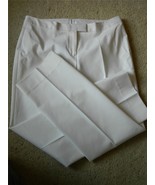 BROOKS BROTHERS Pants Lucia Fit Slacks White Stretch 4 NWT - $64.35