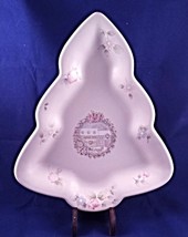 Pfaltzgraff Tea Rose Holiday Tree Candy Dish - $18.00