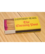 Vintage Wellington New Zealand The Evening Post Newspaper Matchbook With... - $63.59 CAD