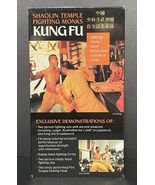 SHAOLIN TEMPLE FIGHTING MONKS KUNGFU (VHS) (New / Sealed) - $65.00