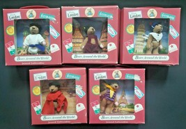 Bears Around the World Lot of 5 Germany Russia Spain France Italy In Box... - $24.99