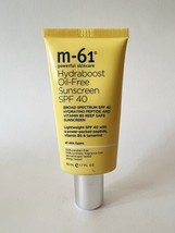 M-61 Hydraboost Oil Free Sunscreen SPF 40, 1.7oz, Exp:1/24 NWOB  - £27.97 GBP