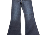 NWT Lucky Brand Womens Stevie Two Way Stretch Blue High Rise Flare Jeans... - $28.68