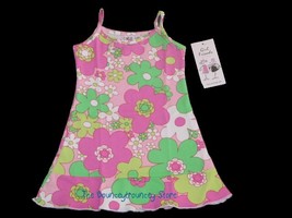 NWT SUMMER Girl Friends Anita G Floral Tank Dress Sz 2T - $12.99