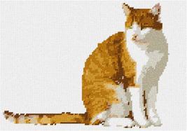 Pepita Needlepoint Canvas: Cat Posing, 10&quot; x 7&quot; - £40.09 GBP+
