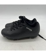 Brava Soccer Futbol Cleats Youth Size 12D Black Gray Lace Up Unisex 167246 - £15.80 GBP