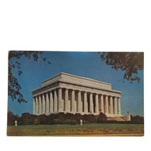 Postcard The Lincoln Memorial Washington DC Chrome Unposted - £5.69 GBP