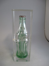 Coca-Cola Vintage Bottle Encased in Acrylic Mobile Alabama Damaged AS IS - £7.78 GBP