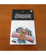 Bioworld Scooby-Doo! Ruh Roh! Warner Bros. Hanna-Barbera 3.75&quot; x 3&quot; Decal - £6.02 GBP