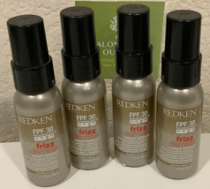 REDKEN Frizz Dismiss Fpf 30 Instant Deflate Leave-In  1 Oz Serum (4 PACK) - £24.68 GBP