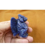 Y-GAR-700) little Blue sodalite statue GARGOYLE gemstone GARGOYLES Gothi... - £18.35 GBP