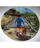 Home by Lunch Collector Plate 2nd in Seems Like Yesterday Rusty Money Te... - £14.01 GBP