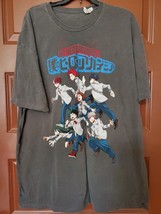 Gray XL My Hero Academy T-Shirt Anime - $14.85