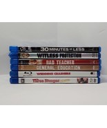 Lot of 6 Blu-Ray DVDs Comedy Movie Night Bundle - Comedy07 - £21.69 GBP