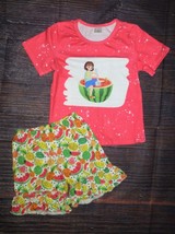 NEW Boutique Watermelon Girls Shorts Outfit Set - £7.78 GBP