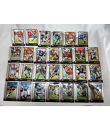 1998 Topps Bowman Chrome NFL Football Cards Lot of 27 Cards - £26.01 GBP